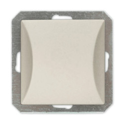 OPAL Wyłącznik łącznik schodowy do ramki satyna WP-5/m Op PI