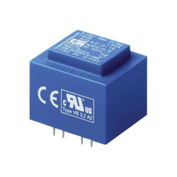 Block AVB 2,3/2/15 PCB Mount Transformer 2x115V 15V AC 2.30VA 76mA