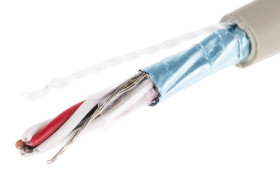 Kabel do transmisji danych 3 -parowy 0,14 mm² 6 -rdzeniowy Ekranowany 26 AWG AWG PVC 300 V