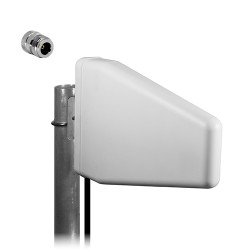 Antena wielopasmowa, zewnętrzna OSCAR18/2.5M/SMAM/S/S/22 Ścienny/słupowy, N Type Female Yagi, Siretta 8dBi 2G