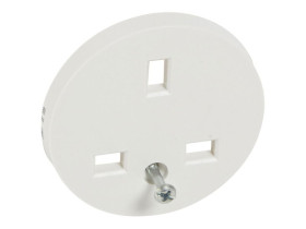 CELIANE Plakietka gniazda 2P+Z standard angielski biała 068133 LEGRAND