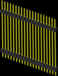 089-1-020-0-F-XS0-3780 20-pin header, straight, pitch 2.54