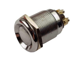 PS28BH; przełącznik przycisk OFF-(ON) monostabilny kwasoodporny wklęsły