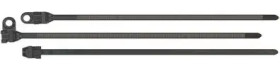 Cable tie, releasable, PA, (L x W) 200 x 4.8 mm, bundle-Ø 10 to 50 mm, black, -40 to 80 °C, 01210002010