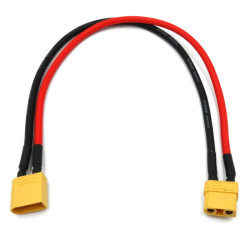 Złącze XT90 wysokoprądowe kabel konektor przedłużacz na kablu 10AWG