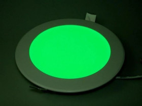 Panel led okragły Round 12W 230V zielony