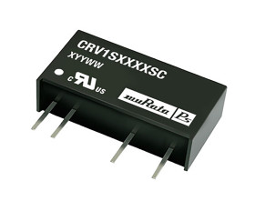 Przetwornica DC-DC, 1W, Uwe 10,8 → 13,2 V DC, Uwy ±12V dc, Iwy ±42mA, Murata Power Solutions