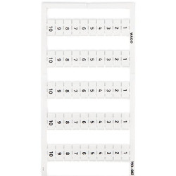 Karta oznacznika Karta znacznika 793 WAGO Zatrzaskowy