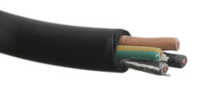Kabel zasilający 4 Core CPE Sheath Czarny 15.2mm od , 450 V, 750 V