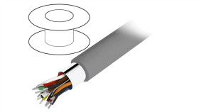 5478C-Sl005 Przewód Na Rolce 30,5M Alpha Essential 8X2x24awg Pvc Ciemnoszary...