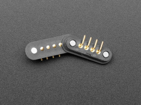 DIY Magnetic Connector - Right Angle Four Contact Pins