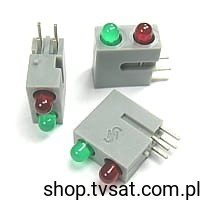 C74451-A1400-A139 LED 3mm Red/Green in Case THT SIEMENS