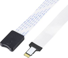 TRU COMPONENTS Zestaw kabli Raspberry Pi®, Banana Pi, Asus, Rock Pi [1x złącze męskie microSD - 1x microSD] 0.5 m