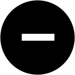 Button plate, round, -, for pushbutton, 218171