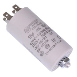 16uF Motor Run Capacitor Metallised Polypropylene 450V