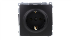 Simon Basic Gniazdo Wtyczkowe Z Uziemieniem Schuko (Moduł) 16A, 250V, Zaciski...