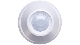 Czujka Ruchu Pir, Cyfrowa, Podwójny Pyroelement Z Funkcją Prealarmu, Sufitowa...