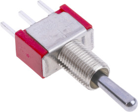 Przełącznik Wł.-wył.-wł. SPDT RS PRO Płytka drukowana długość przełącznika 10.41mm