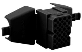 Obudowa złącza 24-pinowe 6-rzędowe Souriau Sunbank by Eaton Żeński Montaż na kablu SMS Złącze PCB do szybkich połączeń