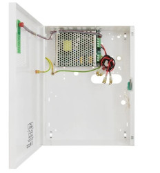 Zasilacz buforowy impulsowy w obudowie metalowej 230x300x82mm HPSB 27,6V/2A/2x7Ah