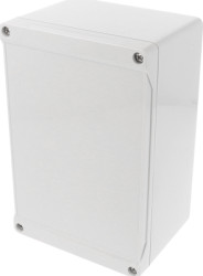 PC enclosure, (L x W x H) 180 x 119 x 89 mm, light gray (RAL 7035), IP66, 1555T2GY