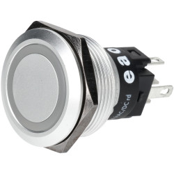 EAO 82-6551.1114 EAO Series82 82-6551.1114 Illum Button Mo22 5mm Al Flat Red 24V