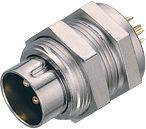 binder 09 0073 00 02-20 Złącze męskie kołnierzowe złącze męskie z kołnierzem Seria: 711 Łączna ilość styków: 2 1 szt.