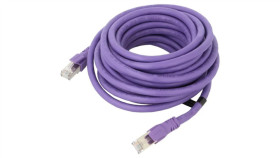 Ibmvak Patch Cord S/Ftp 6A Linka Ofc Pvc Fioletowy 6M 26Awg