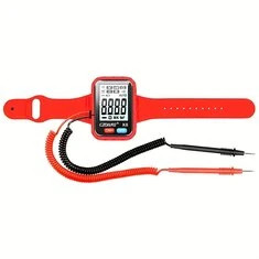 Mini Cyfrowy Multimetr Na Nadgarstek 6000 Zliczeń Automatyczne Zakresowanie Wysoka Precyzja 300V AC/DC Akumulatorowy Miernik Nap