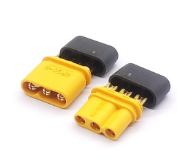 MR30 KOMPLET ZŁĄCZ WYSOKOPRĄDOWYCH 30A MĘSKI + ŻEŃSKI + OSŁONY