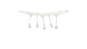 Girlanda 15 Metrów Biała (Bez Żarówek) Eko9889 Eko-Light