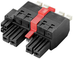 Weidmüller 2629320000 Obudowa złącza pin żeńskiego na kabel BVFL 7.62HP/05/180MSF3 BCF/08R SN BK BX, piny: 5, 35 A, 30 s