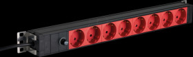 EK631CD.1 19" socket strip, 1U, 8-way