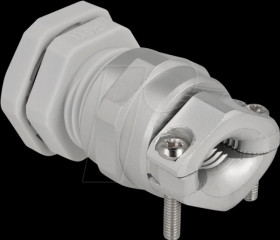 60354 Cable Gland PG11 with strain relief and bending protection gy
