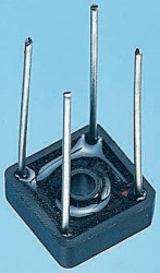 Mostek prostowniczy Jednofazowy 8A 100V Połączenie silikonowe D 72