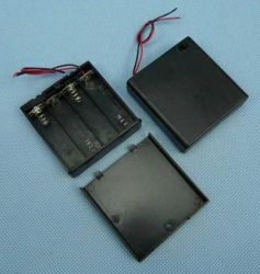 BC-341 UCHWYT BAT.4xAA (R-6)+PRZYCISK+KA