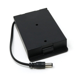 4 x AA Battery Holder with 2.1mm Plug and On/Off Switch