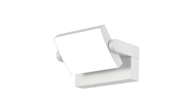 Oprawa Elewacyjna Led 17W 2520Lm 4000K Regulowana Biały Kwadrat 2935