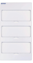 Rozdzielnica modułowa 3x12 podtynkowa IP40 S36 z białą osłoną N+PE ENE-00346