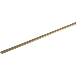 Reely 221778 Brass Planar Rail 500 x 8 x 2 mm for precise profiles
