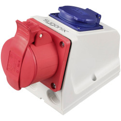 Sygonix SY-6271370 CEE Wall Socket 16A 5-pin 415V AC 1pc