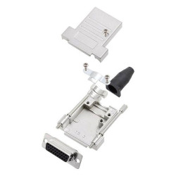 Amphenol L17DTSL09-RG-LJS-T&#x2B;L77SDE09S D-Sub 9 Pins Receptacle 180&#xB0; Solder