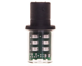 Dioda LED BA15d 24V zielony DL1BDB3