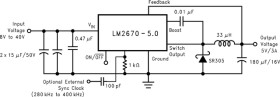 SIMPLE SWITCHER High Efficiency 3A Step-Down Voltage Regulator with Sync