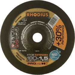 Rhodius 205721 Cutting disc offset 180mm Stainless Steel Cutting Discs