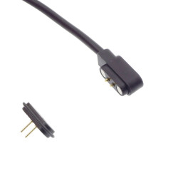 Przewód USB z 2-pinowym złączem magnetycznym + gniazdo