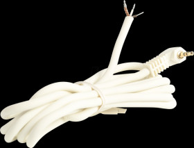 nf cable,2,5mm,stereo,angled,white