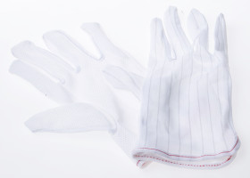 Rękawice antystatyczne rozmiar: 10, Bardzo duże materiał: Polietylen zastosowanie: Anti-Static