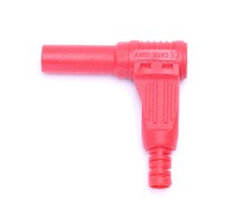 Wtyk banan 4mm do poł. wież. LAS N WS-GN 24A zielony