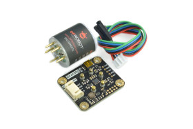 Gravity: Factory Calibrated Electrochemical Nitrogen Dioxide Sensor (0-20ppm, I2C/UART)